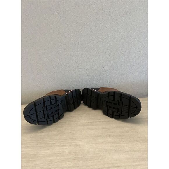 Tommy Hilfiger Men Sz 12 Ignite Shooties Natural/Black Zip Water Resistant SIB - Picture 4 of 11